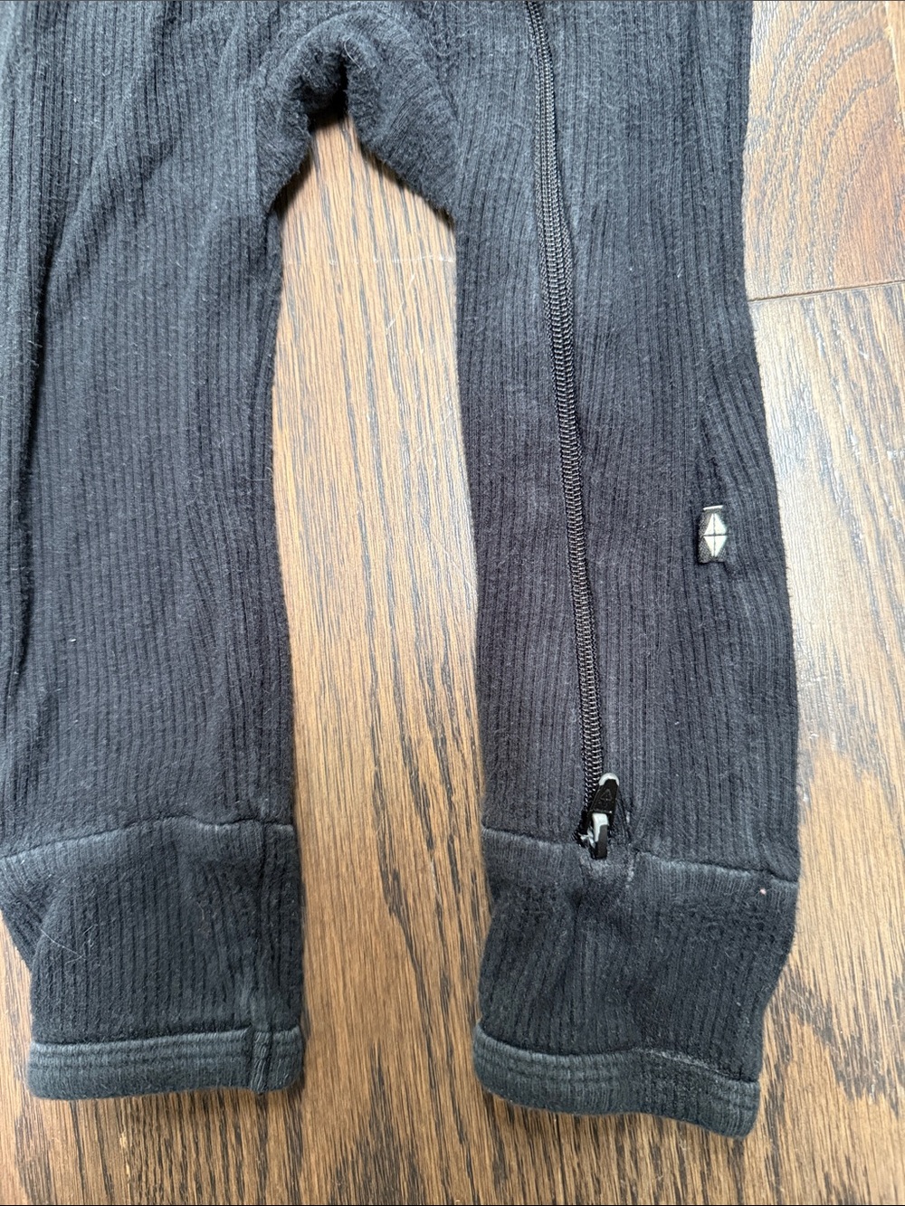 Kyte BABY Black Ribbed One-Piece - Picture 3 of 5